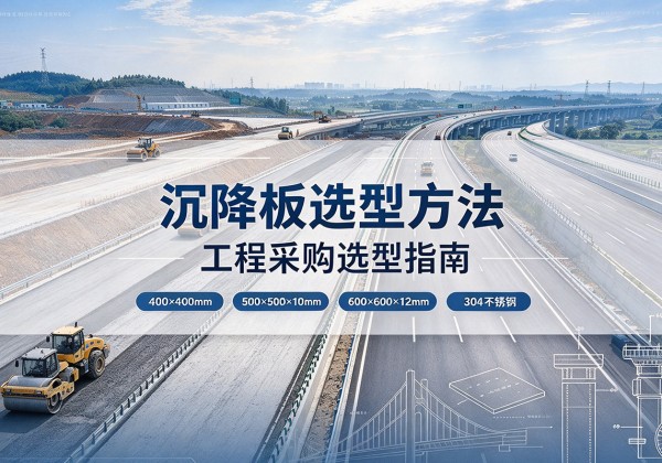 泗县沉降板选择方法